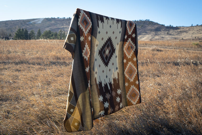 ALPACA BLACK CHAKANA (ECUADOR) | THROWS