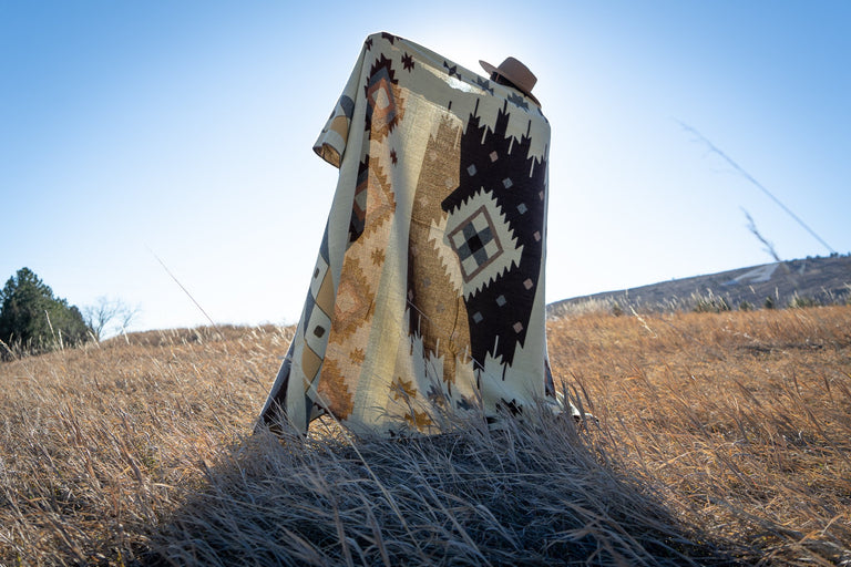 ALPACA BLACK CHAKANA (ECUADOR) | THROWS