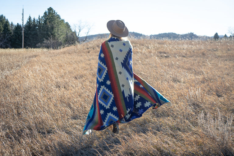 ALPACA BLACK CHAKANA (ECUADOR) | THROWS