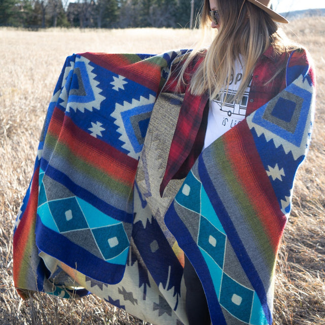 ALPACA BLACK CHAKANA (ECUADOR) | THROWS