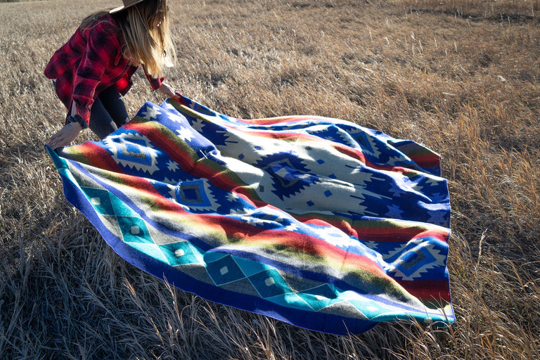 ALPACA BLACK CHAKANA (ECUADOR) | THROWS