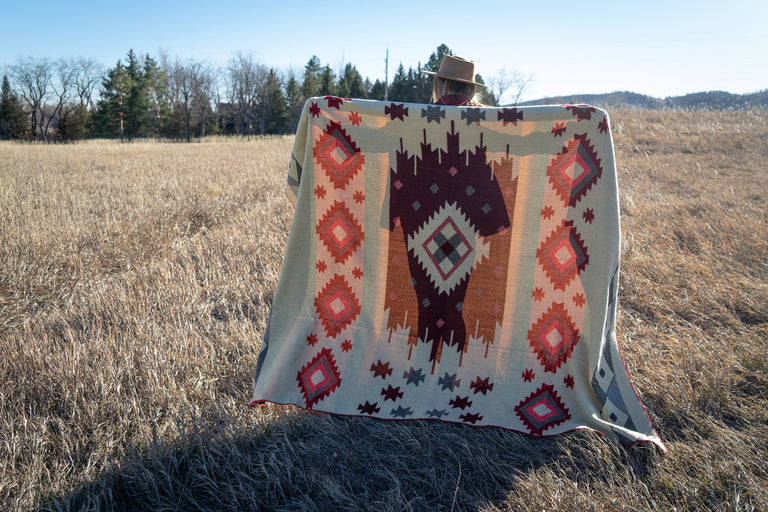 ALPACA BLACK CHAKANA (ECUADOR) | THROWS