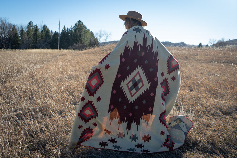 ALPACA BLACK CHAKANA (ECUADOR) | THROWS