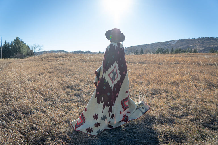 ALPACA BLACK CHAKANA (ECUADOR) | THROWS
