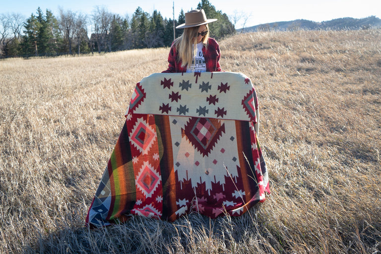 ALPACA BLACK CHAKANA (ECUADOR) | THROWS