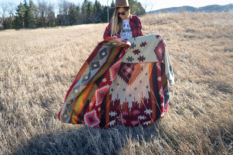 ALPACA BLACK CHAKANA (ECUADOR) | THROWS