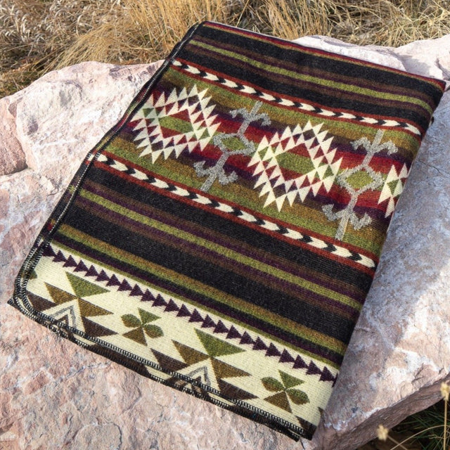 ALPACA BLACK CHAKANA (ECUADOR) | THROWS