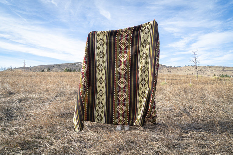 ALPACA BLACK CHAKANA (ECUADOR) | THROWS