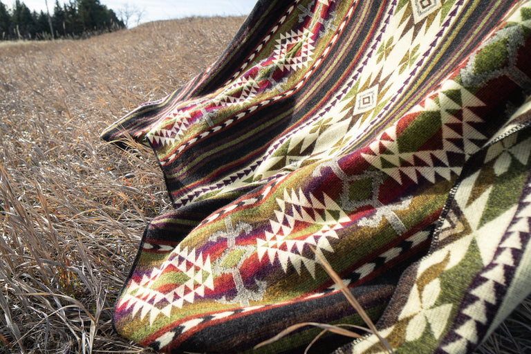 ALPACA BLACK CHAKANA (ECUADOR) | THROWS