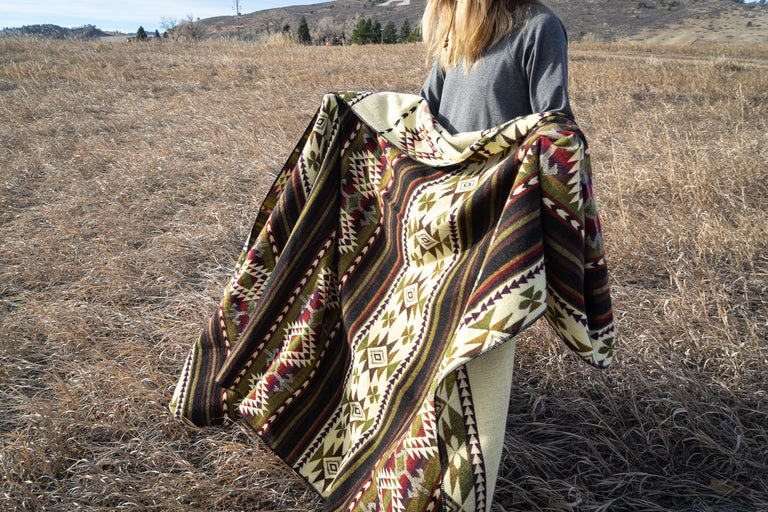 ALPACA BLACK CHAKANA (ECUADOR) | THROWS