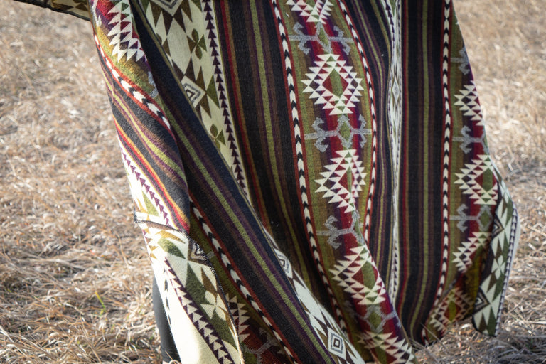 ALPACA BLACK CHAKANA (ECUADOR) | THROWS
