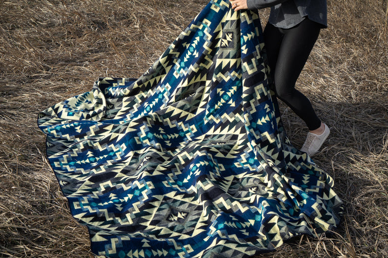 ALPACA BLACK CHAKANA (ECUADOR) | THROWS