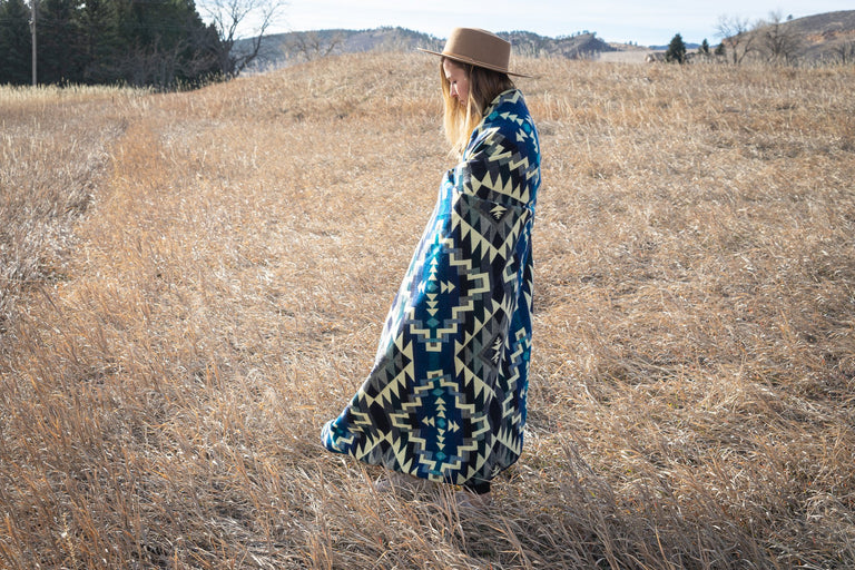 ALPACA BLACK CHAKANA (ECUADOR) | THROWS