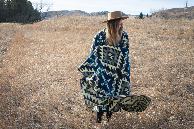 ALPACA BLACK CHAKANA (ECUADOR) | THROWS