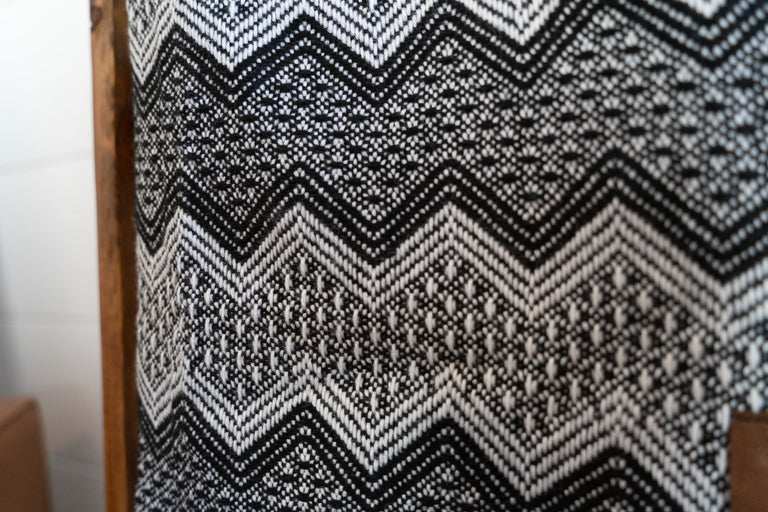 ALPACA BLACK CHAKANA (ECUADOR) | THROWS