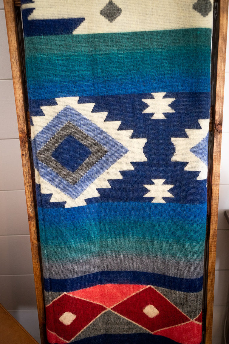 ALPACA BLACK CHAKANA (ECUADOR) | THROWS