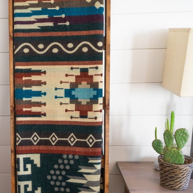ALPACA BLACK CHAKANA (ECUADOR) | THROWS