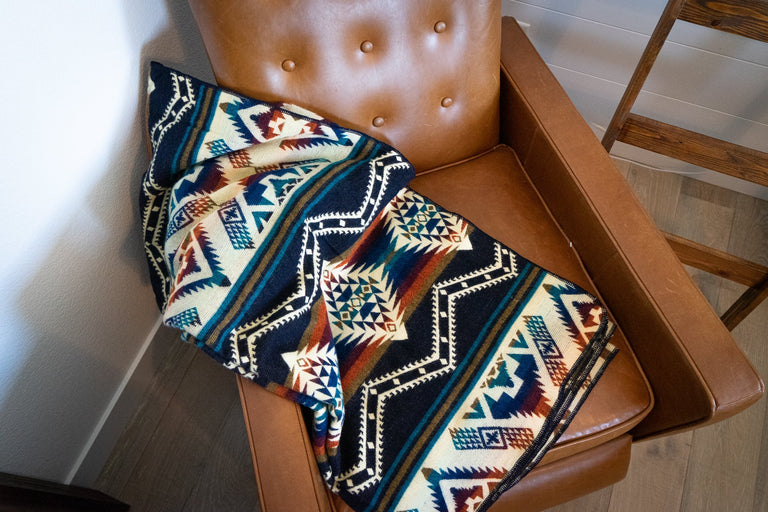 ALPACA BLACK CHAKANA (ECUADOR) | THROWS