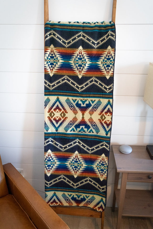 ALPACA BLACK CHAKANA (ECUADOR) | THROWS