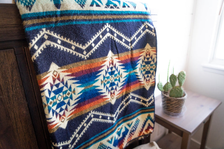 ALPACA BLACK CHAKANA (ECUADOR) | THROWS