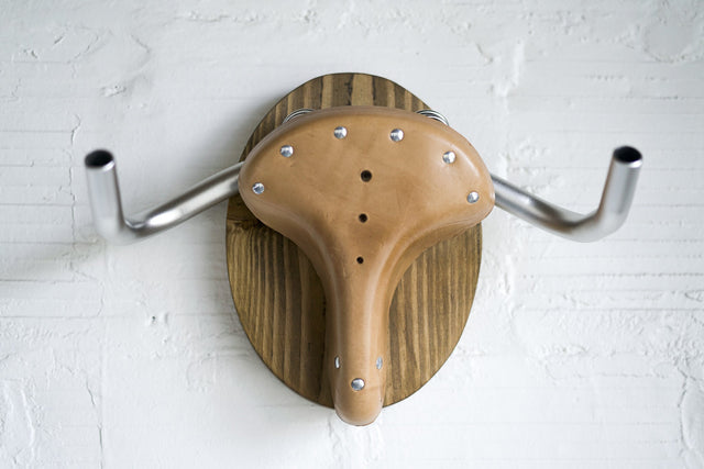 Bicycle Rack Taxidermy -- "The Highland" by Iron Roots Designs | made in Berkeley, CA
