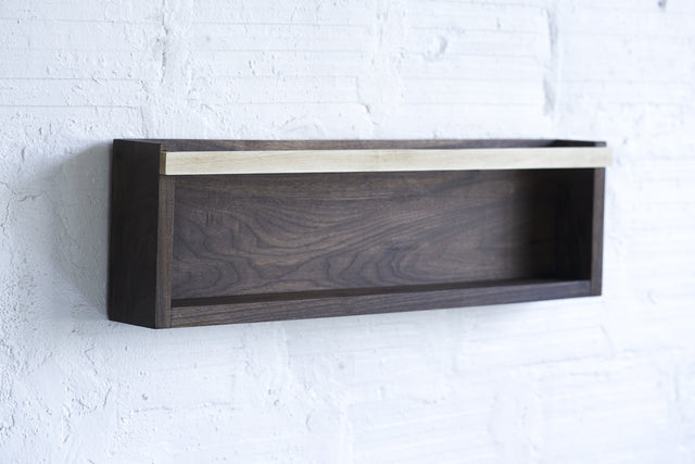 Modern Magazine & Vinyl Wall Rack by Iron Roots Designs | made in Berkeley, CA