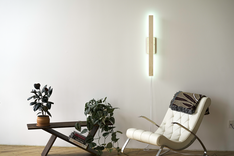 Hardwood Sconce by Iron Roots Designs | made in Berkeley, CA