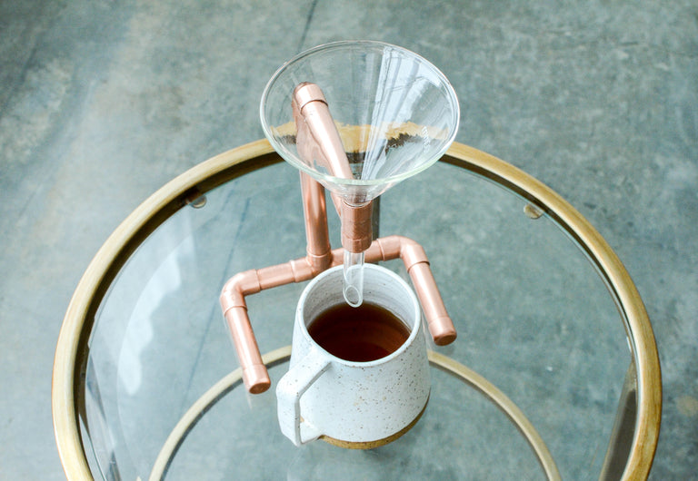Copper Coffee Pour Over by Iron Roots Designs | made in Berkeley, CA