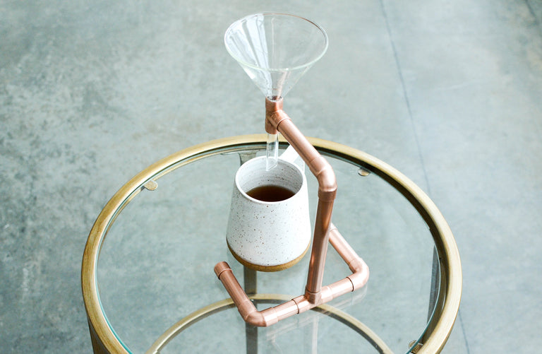 Copper Coffee Pour Over by Iron Roots Designs | made in Berkeley, CA