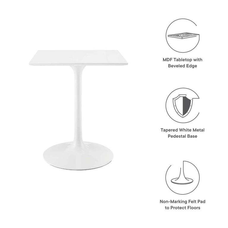 LIPPA SQUARE DINING TABLE | LIVING ROOM