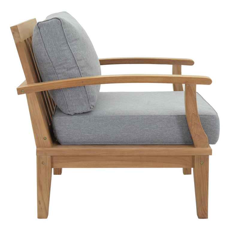 MARINA OUTDOOR PATIO TEAK ARMCHAIR