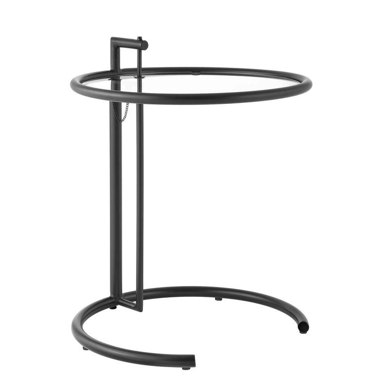 EILEEN GRAY METAL SIDE TABLE | LIVING ROOM