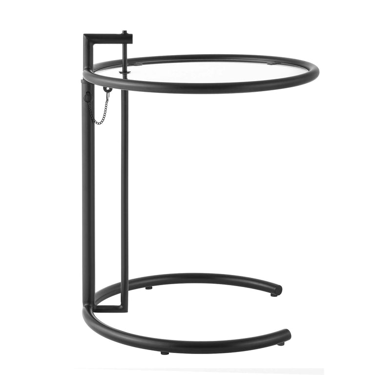 EILEEN GRAY METAL SIDE TABLE | LIVING ROOM