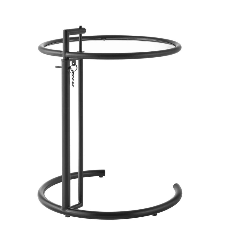 EILEEN GRAY METAL SIDE TABLE | LIVING ROOM