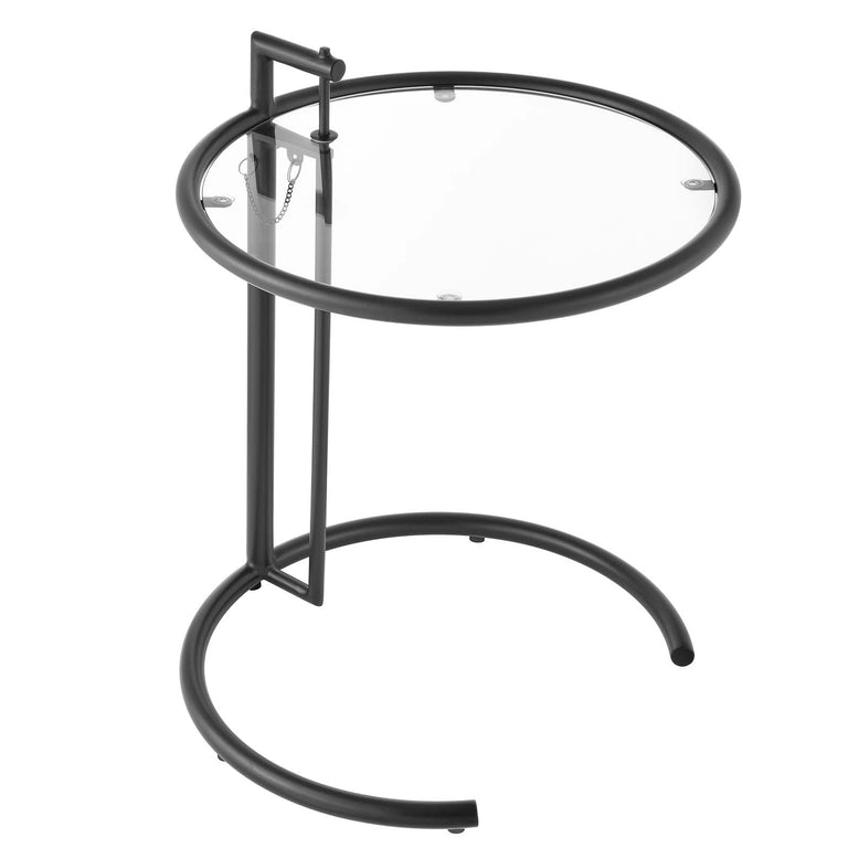EILEEN GRAY METAL SIDE TABLE | LIVING ROOM