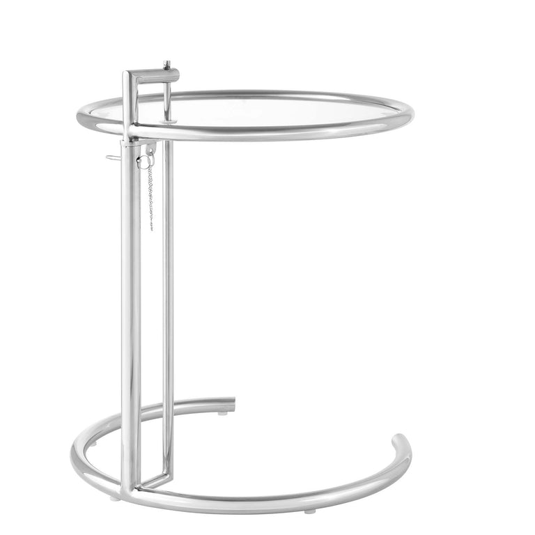 EILEEN GRAY METAL SIDE TABLE | LIVING ROOM