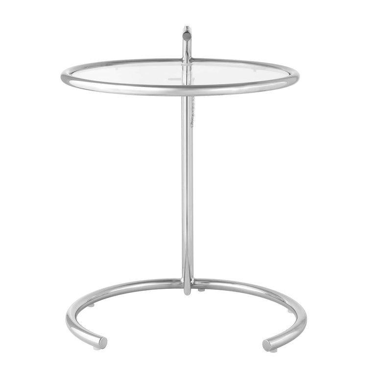 EILEEN GRAY METAL SIDE TABLE | LIVING ROOM