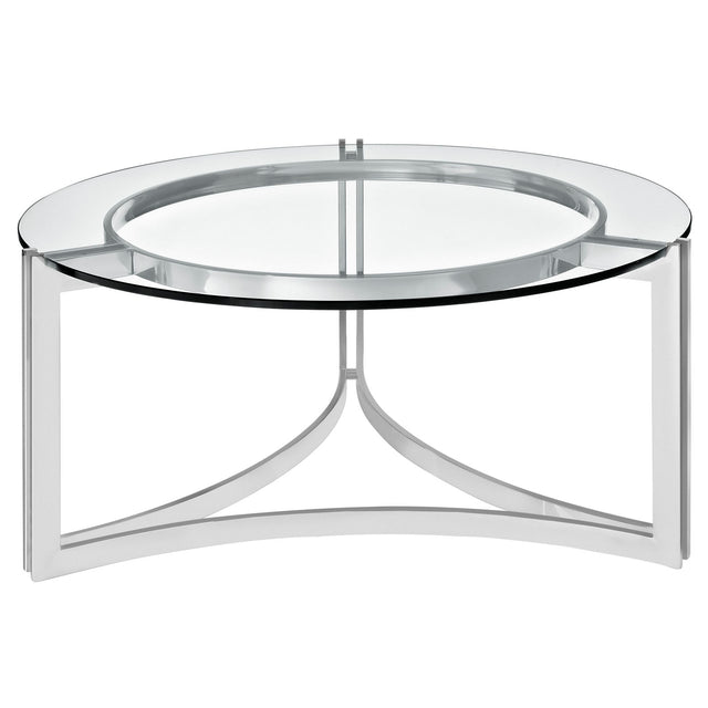SIGNET STAINLESS STEEL COFFEE TABLE | LIVING ROOM