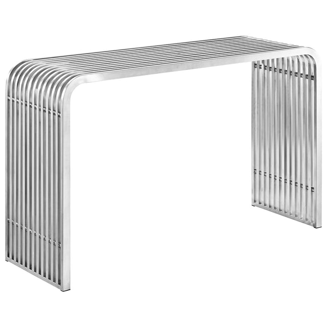 PIPE STAINLESS STEEL CONSOLE TABLE | LIVING ROOM