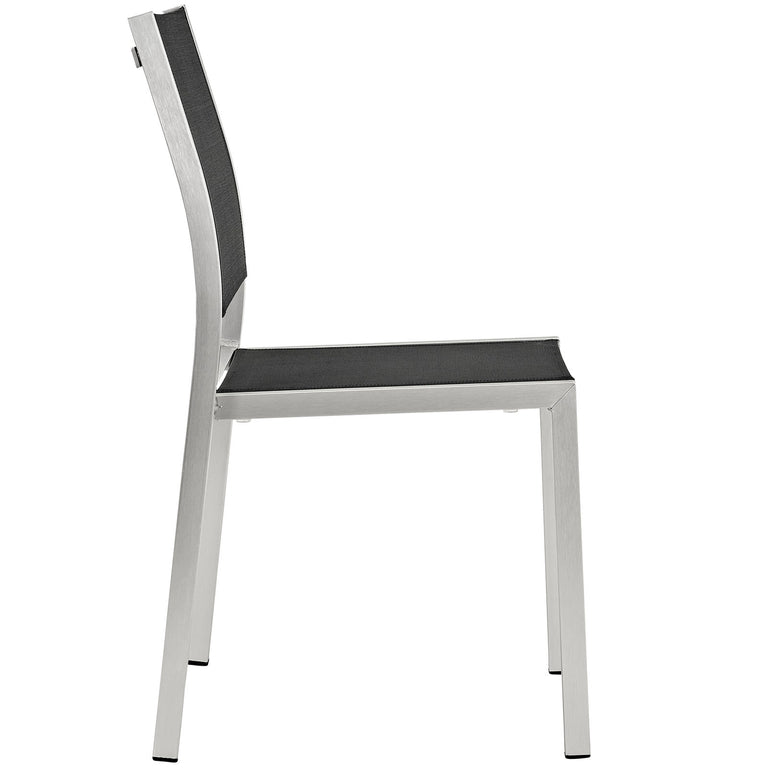 SHORE OUTDOOR PATIO ALUMINUM SIDE CHAIR