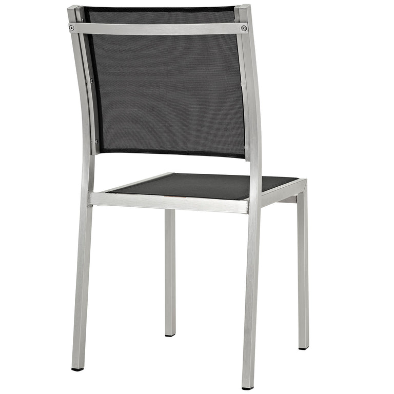 SHORE OUTDOOR PATIO ALUMINUM SIDE CHAIR