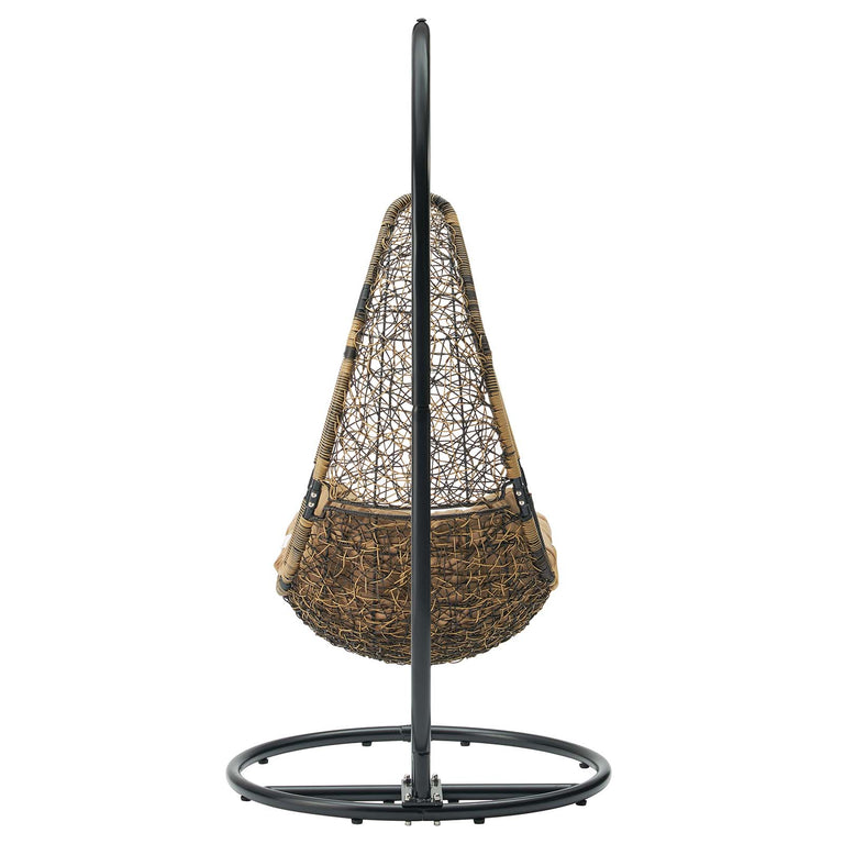 ABATE WICKER RATTAN OUTDOOR PATIO SWING CHAIR