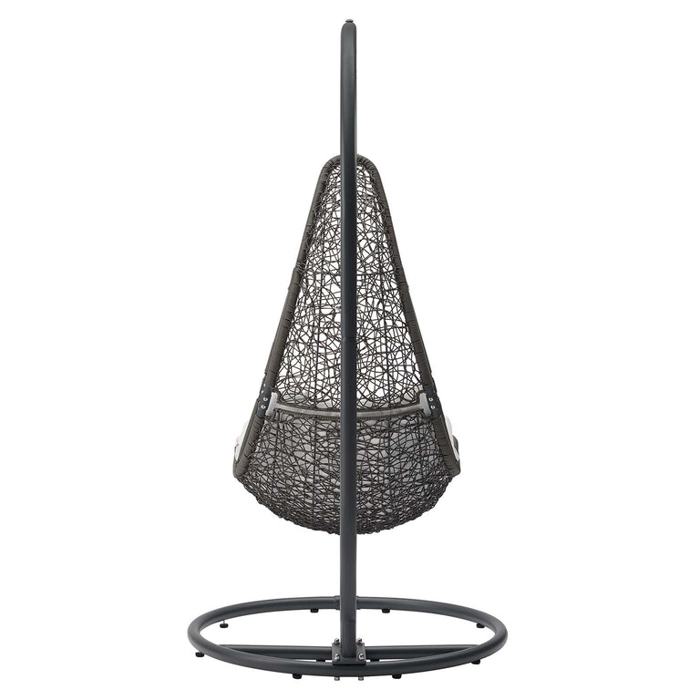 ABATE WICKER RATTAN OUTDOOR PATIO SWING CHAIR