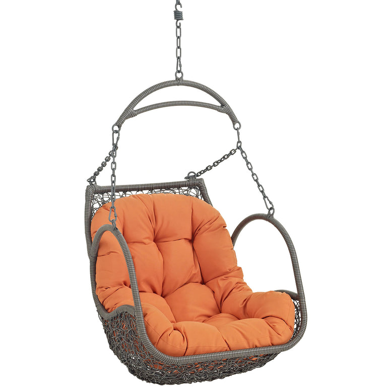 ARBOR OUTDOOR PATIO WOOD SWING CHAIR