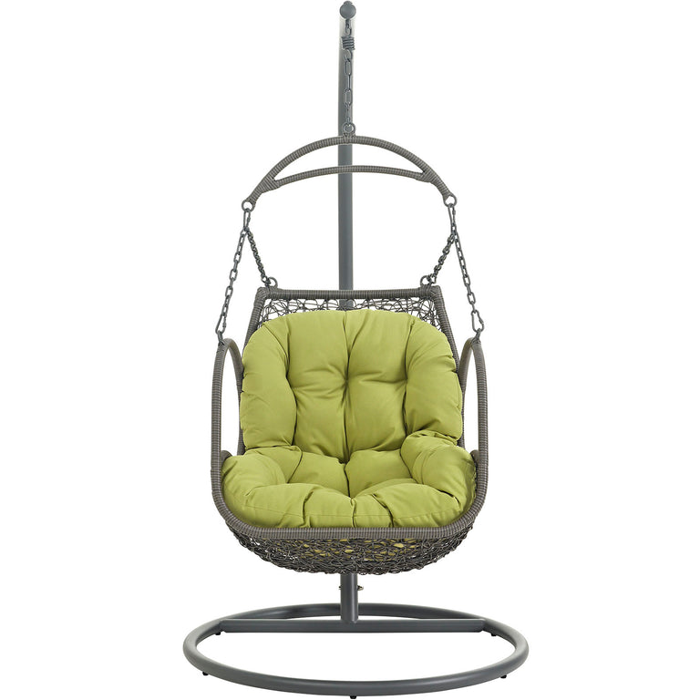 ARBOR OUTDOOR PATIO WOOD SWING CHAIR