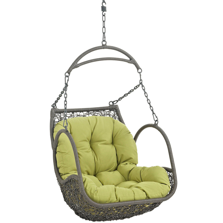 ARBOR OUTDOOR PATIO WOOD SWING CHAIR