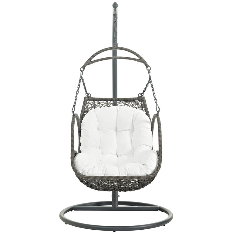 ARBOR OUTDOOR PATIO WOOD SWING CHAIR