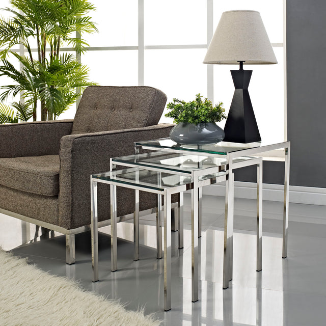 NIMBLE NESTING TABLE | LIVING ROOM