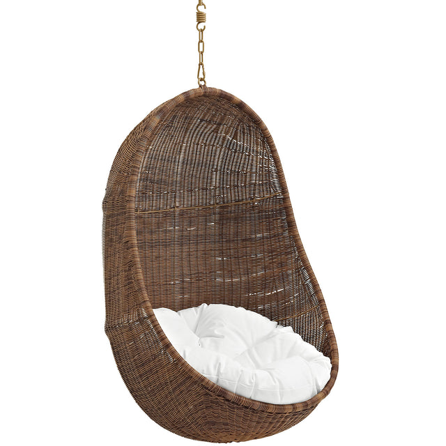 BEAN OUTDOOR PATIO SWING CHAIR WITHOUT STAND