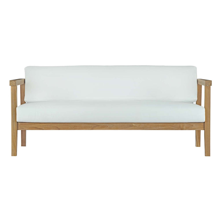 BAYPORT OUTDOOR PATIO TEAK SOFA